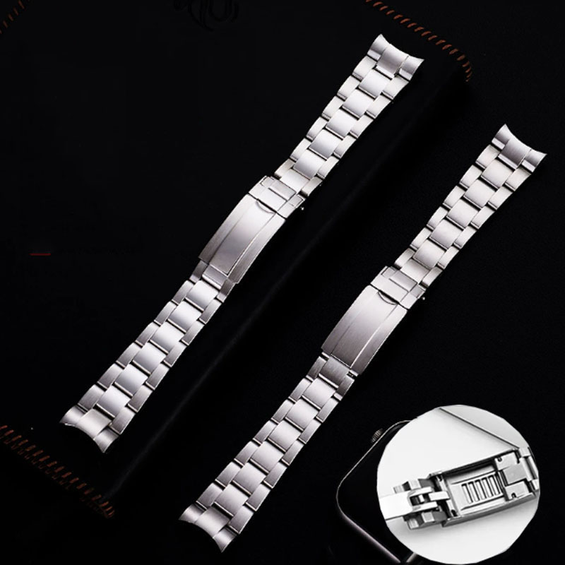 Jewelry Rolex Watches - 金属ブレスレットオイスターステンレス鋼時計バンドロレックスサブマリーナデイトナ GMT メンズビジネス時計ブレスレットストラップ 20/21 ミリメートル
