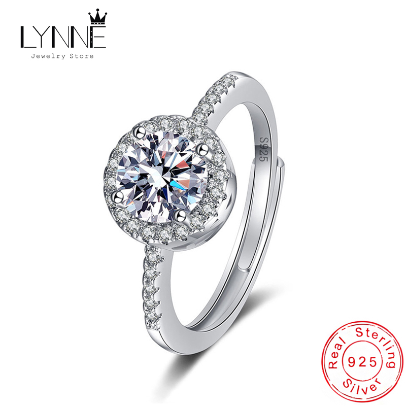 Statement Cocktail Ring - 女性用スターリングシルバーとキュービックジルコニアの調節可能なリング,リング,925スターリングシルバー,ジルコニア,ラインストーン,オープン,ウェディング,新品