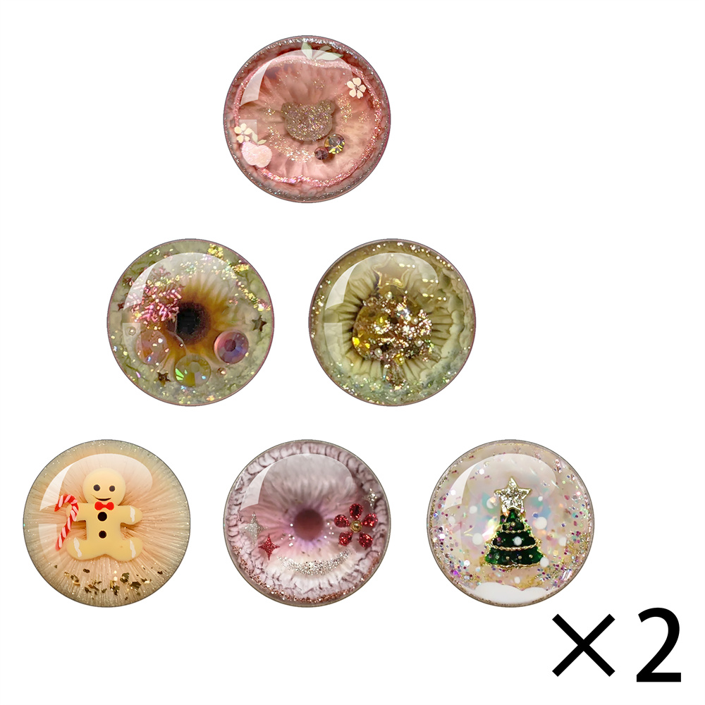 Eve Jewelry & Watches Distribuidor Oficial Rolex Buenos Aires - クリスマスハロウィンクリスマスイブのテーマ 10 ミリメートル-40 ミリメートル人形ガラス瞳孔 DIY アクセサリーブライス