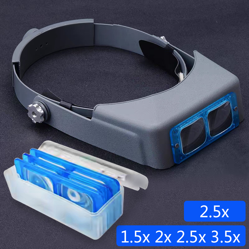 Jewelry Eyewear Watches & Accessories - 1.5X2X2.5X3.5X プロフェッショナルヘッド装着拡大鏡アイルーペ 1PC/4PCS レンズ拡大鏡時計修理ジュエリー製作溶接用