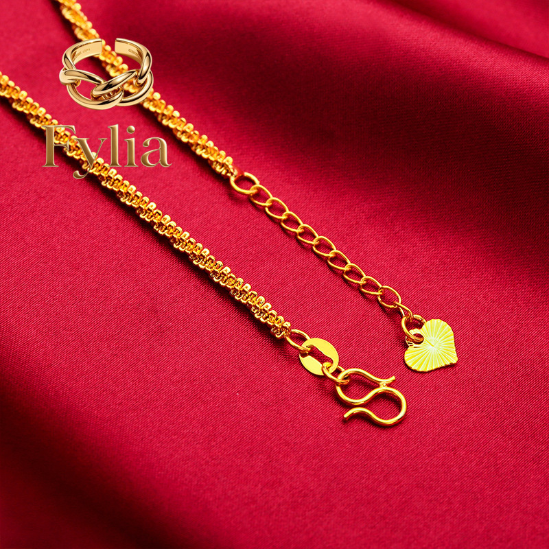 Eve Jewelry & Watches Distribuidor Oficial Rolex Buenos Aires - Fylia Jewelry キャタピラーブレスレット 女性用、24K ゴールド、AU999 |