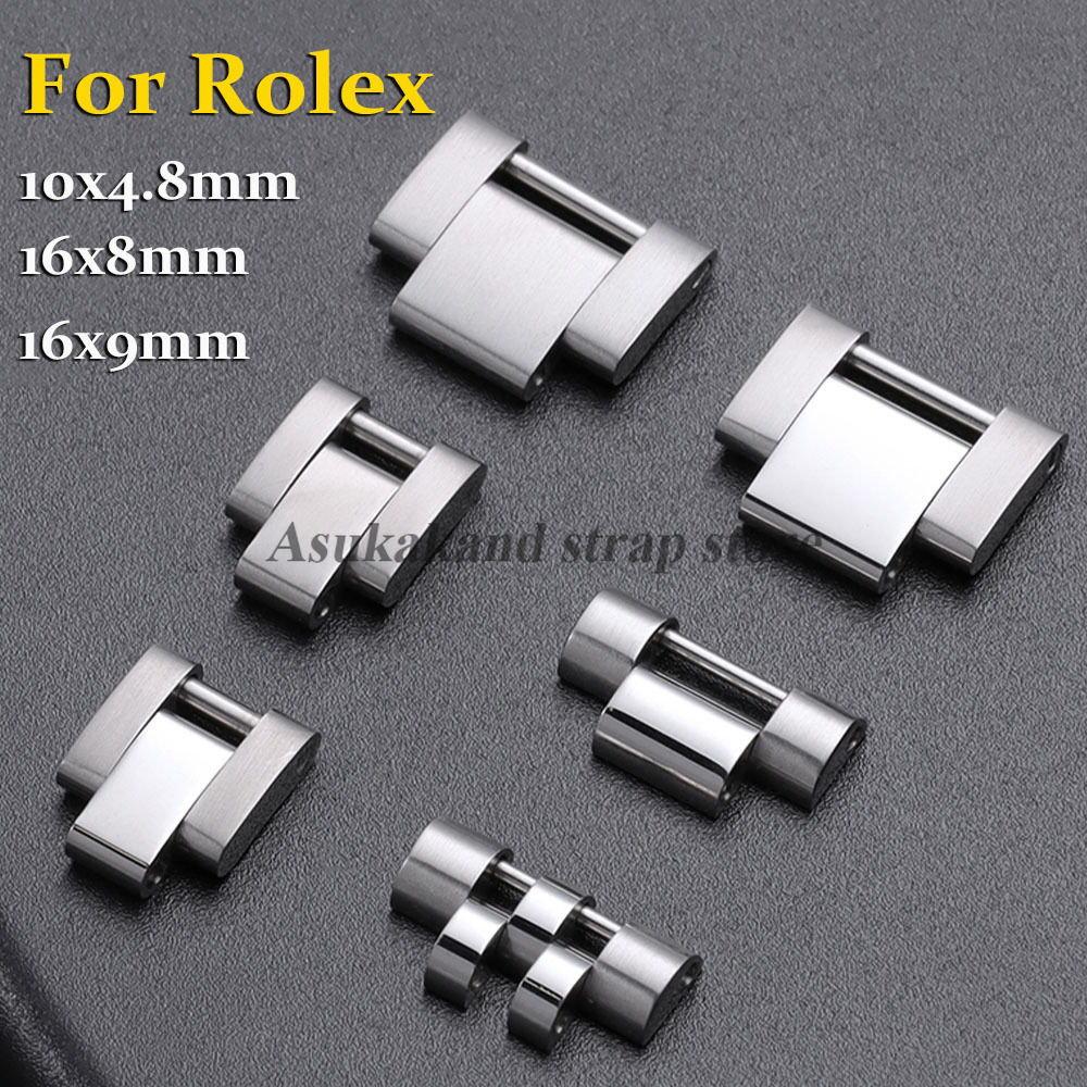 Jewelry Rolex Watches - 16x8mm/16x9mm/10x4.8mmメタルエクステンションリンク、ロレックス プレジデント オイスター ジュビリーウォッチストラップ用、GMT サブマリーナ デイトナ