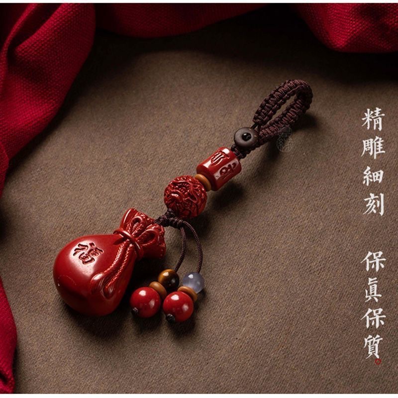 Luxury Gifts Jewelry & Watches Namfleg Mostar - 高級赤辰砂福袋キーバックルペンダントネックレス天然本物の女性のジュエリーアクセサリーエネルギーギフトベストセラー