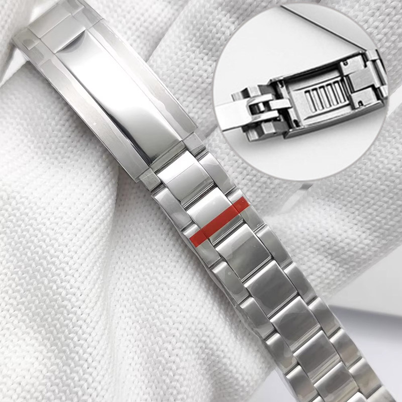Jewelry Rolex Watches - オイスターブレスレット 904Lステンレススチール製腕時計バンド ロレックス サブマリーナー デイトナ GMT