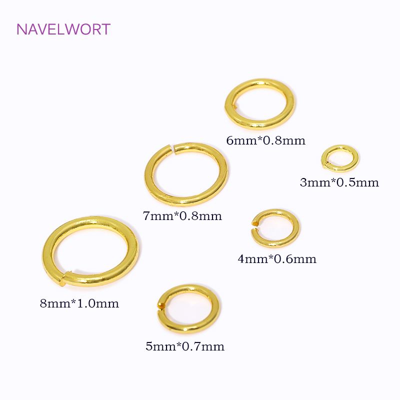 14 18K/18 18K ゴールドメッキスプリットリングオ - Gold Plated Ring のレビューと価格