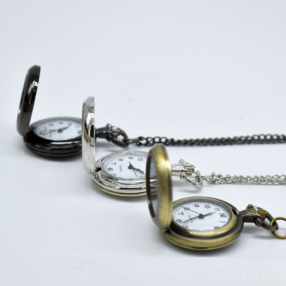 カスタムヴィンテージメタル懐中時計ペンダントネックレス クラ - Jewelry Watches Vintage のレビューと価格