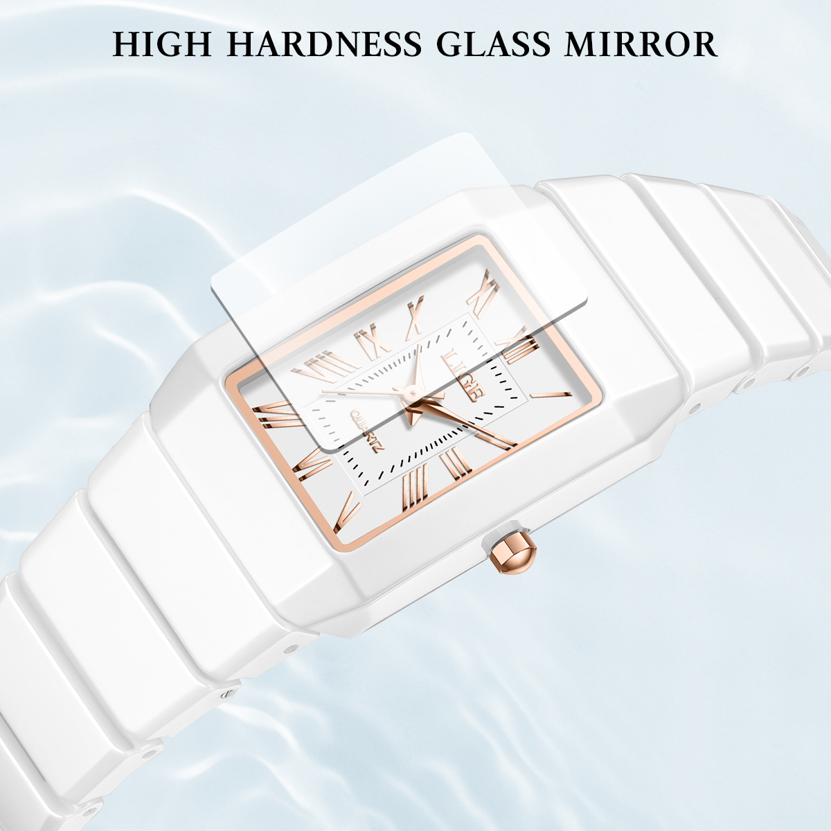 LIGE 腕時計 レディース腕時計ブランド セラミック ファ - Jewelry Watches Vintage のレビューと価格