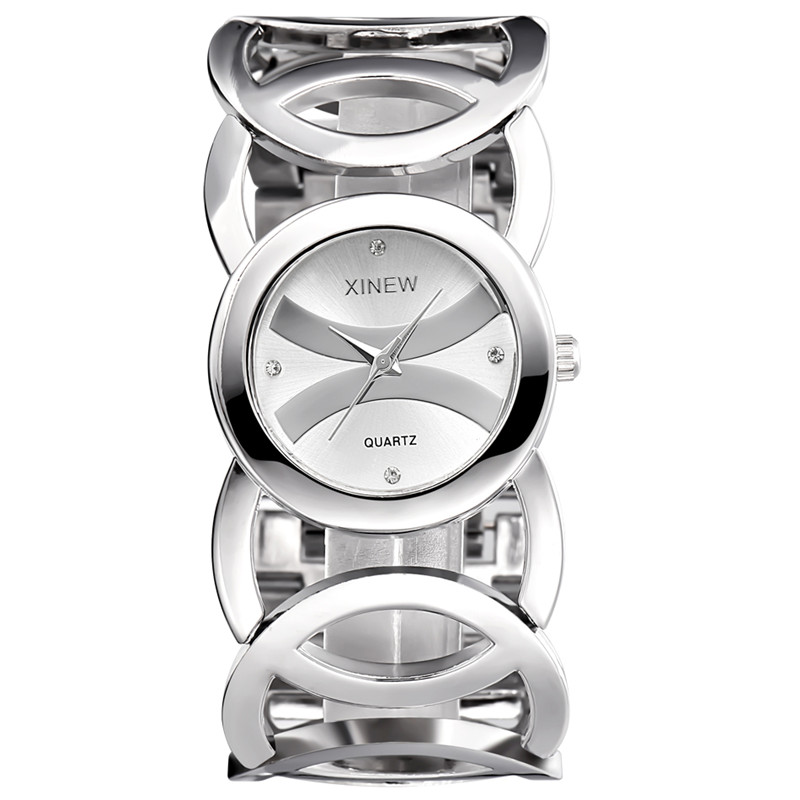 高級ブランドの女性のゴールド腕時計フルステンレス鋼マジック女 - Jewelry Watches Vintage のレビューと価格