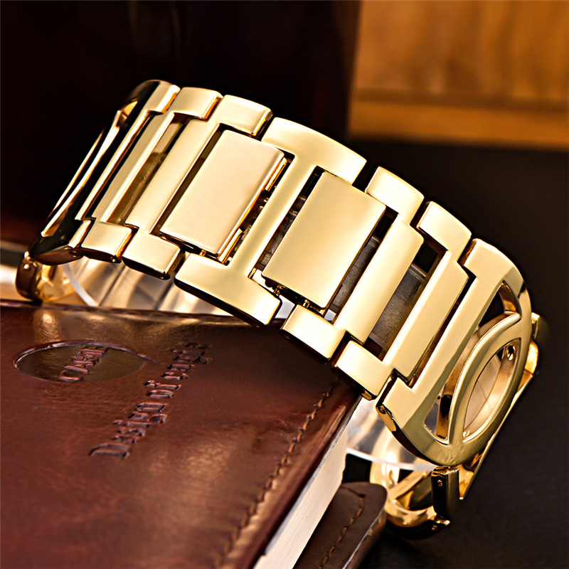 高級ブランドの女性のゴールド腕時計フルステンレス鋼マジック女 - Jewelry Watches Vintage のレビューと価格