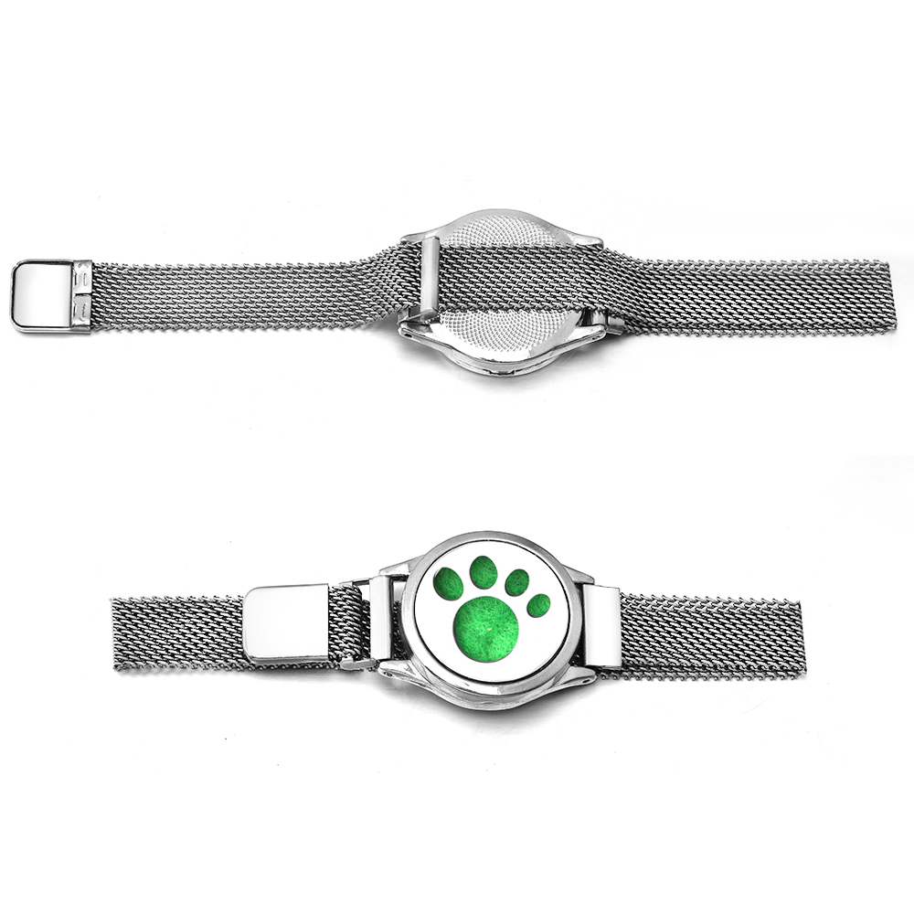 高品質の生命の樹アロマセラピーブレスレットステンレス鋼エッセ - Jewelry Essentials Watches のレビューと価格