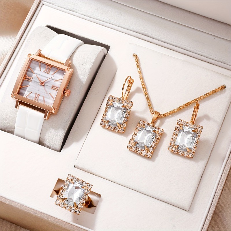 5個セット レディース腕時計 ヴィンテージ スクエア ローマ - Jewelry Watches Vintage のレビューと価格