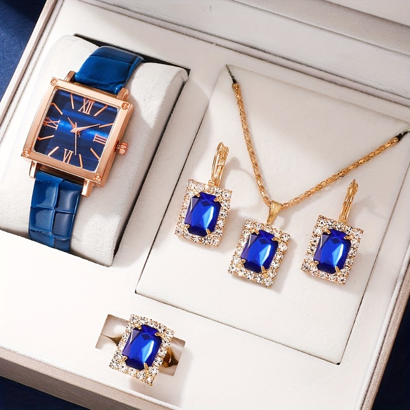 5個セット レディース腕時計 ヴィンテージ スクエア ローマ - Jewelry Watches Vintage のレビューと価格