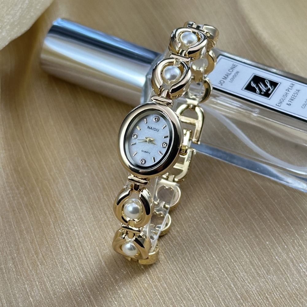 ファッション女性用腕時計 ヴィンテージパール象嵌ストラップブ - Jewelry Watches Vintage のレビューと価格