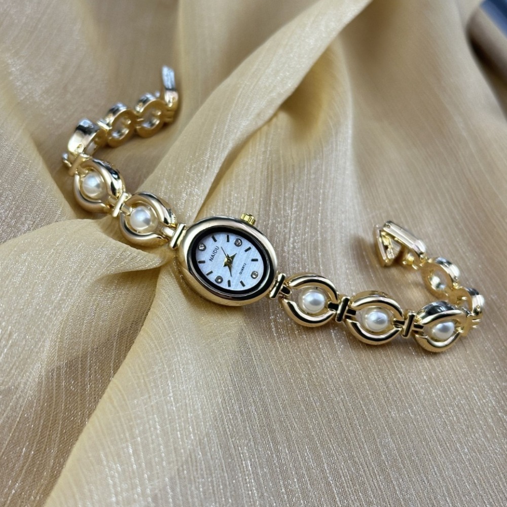 ファッション女性用腕時計 ヴィンテージパール象嵌ストラップブ - Jewelry Watches Vintage のレビューと価格