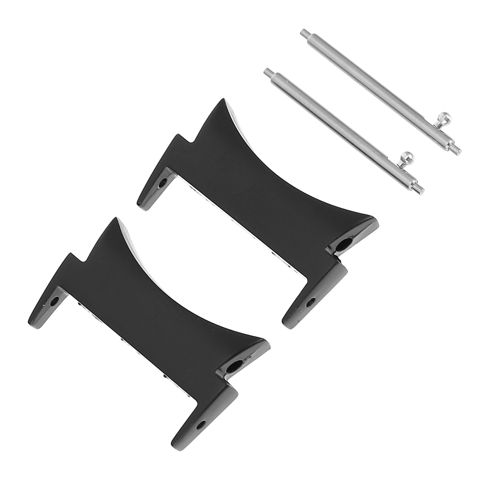 1 ペアステンレス金属時計バンドアダプター交換コネクタ簡単取 - Watch Strap Replacement のレビューと価格