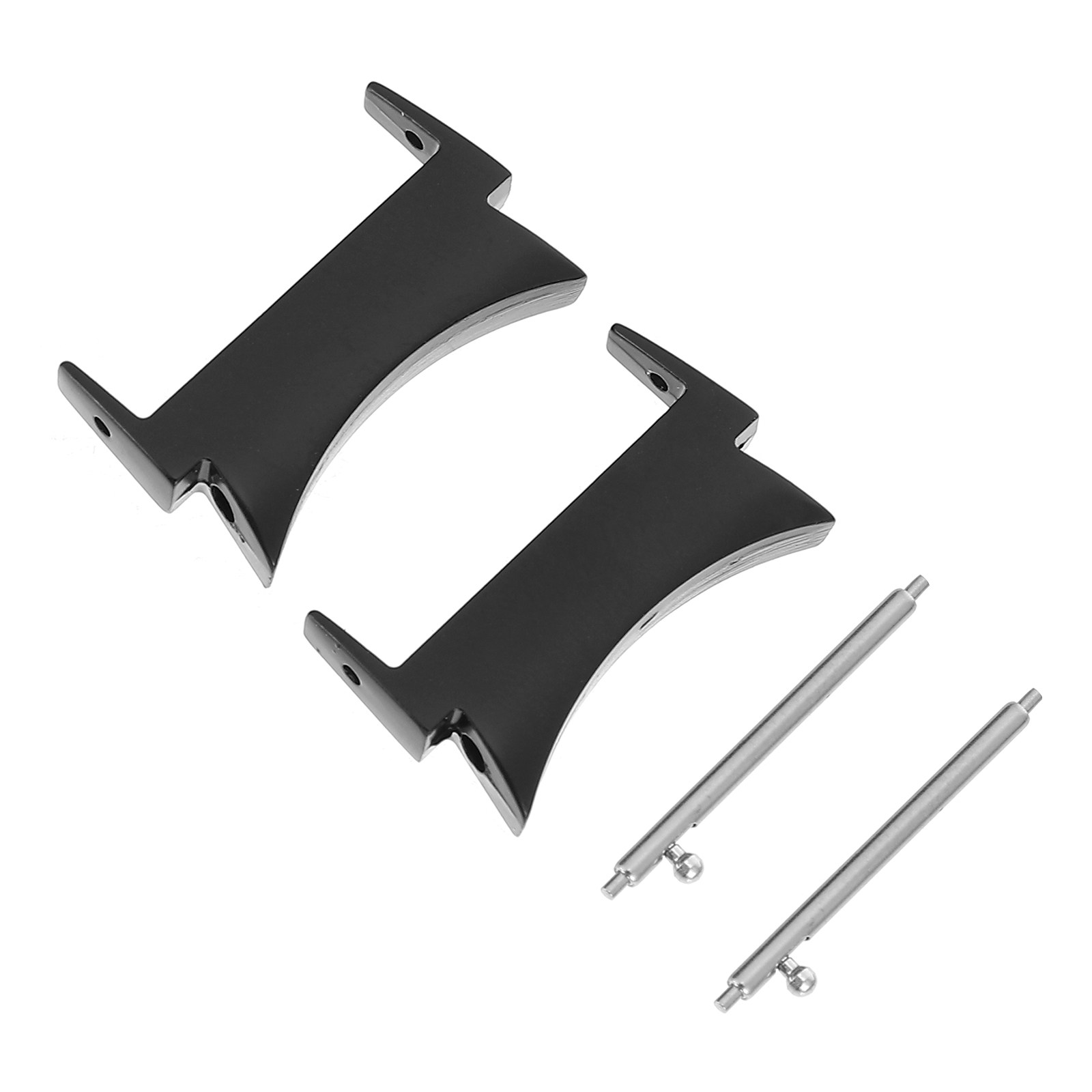 1 ペアステンレス金属時計バンドアダプター交換コネクタ簡単取 - Watch Strap Replacement のレビューと価格