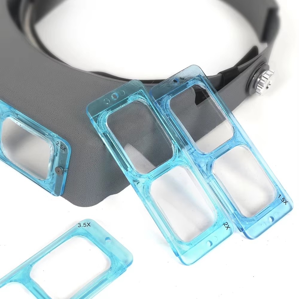 プロのヘッド装着型拡大鏡、光学式アイルーペ、時計修理、ジュエ - Jewelry Eyewear Watches & Accessories のレビューと価格