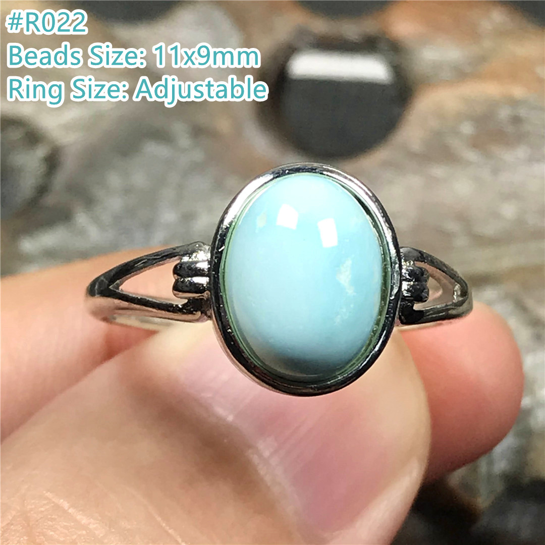 女性と男性のための調節可能な天然ターコイズリング,癒しの愛の - Turquoise Stone Ring のレビューと価格