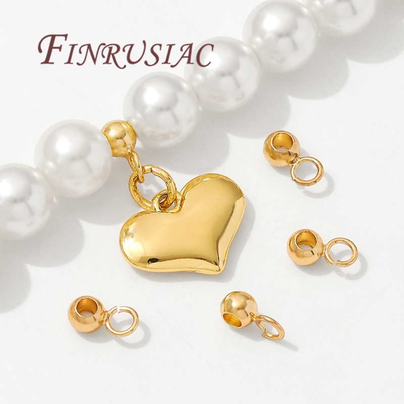 KC ゴールドメッキベイル、オープンリング付き、ペンダント用 - Gold Plated Ring のレビューと価格