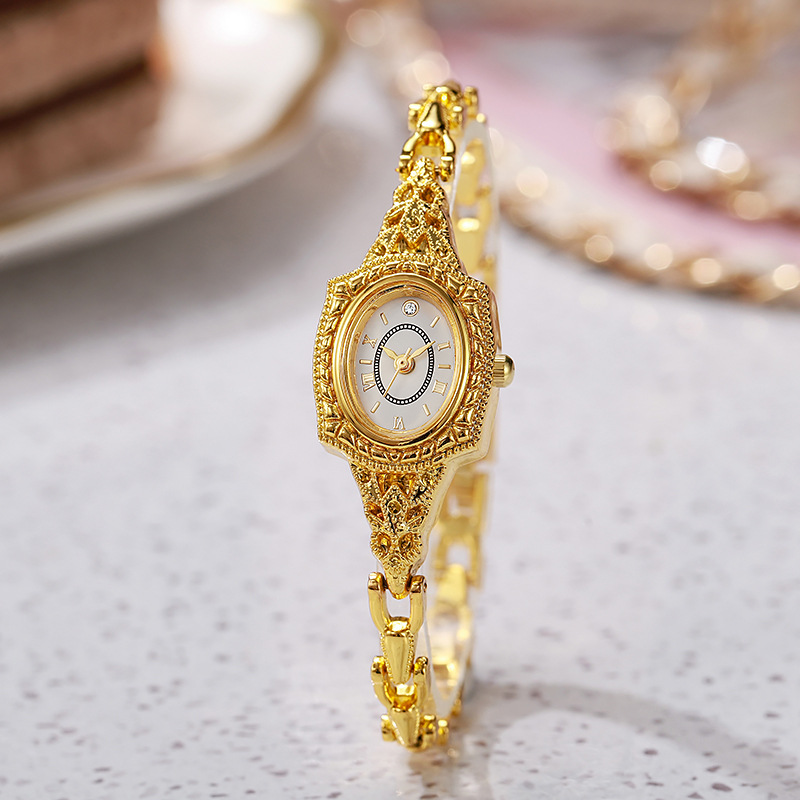 レトロバレル型女性用腕時計 ニッチヴィンテージランプブレスレ - Jewelry Watches Vintage のレビューと価格