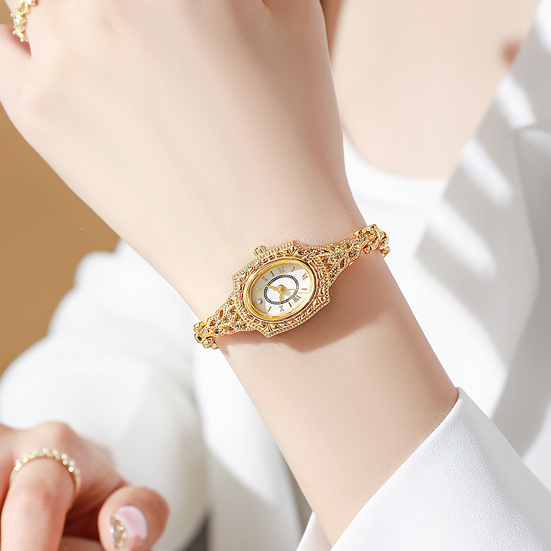 レトロバレル型女性用腕時計 ニッチヴィンテージランプブレスレ - Jewelry Watches Vintage のレビューと価格
