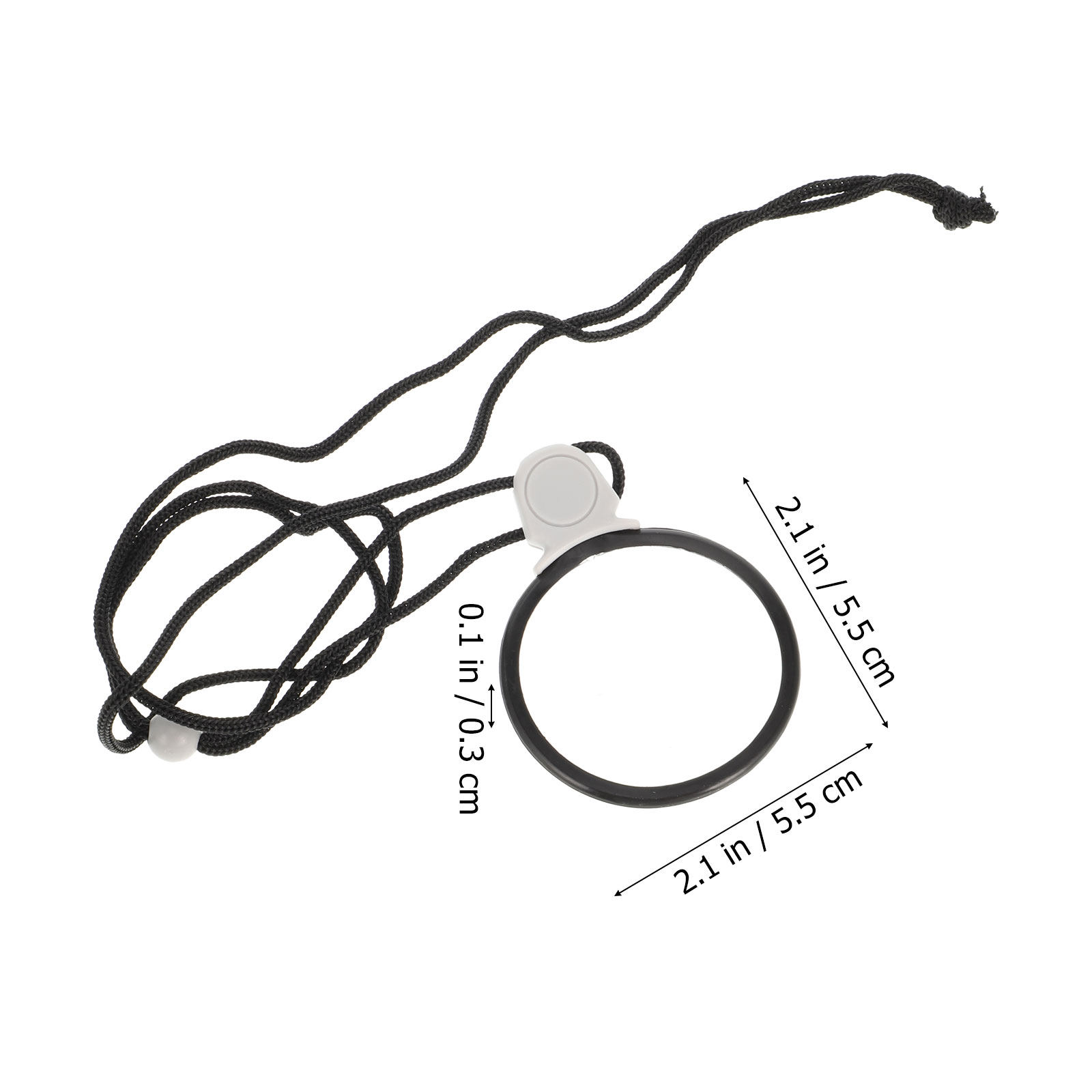 ネックレス拡大鏡 吊り下げルーペ プラスチックチェーン クリ - Jewelry Essentials Watches のレビューと価格