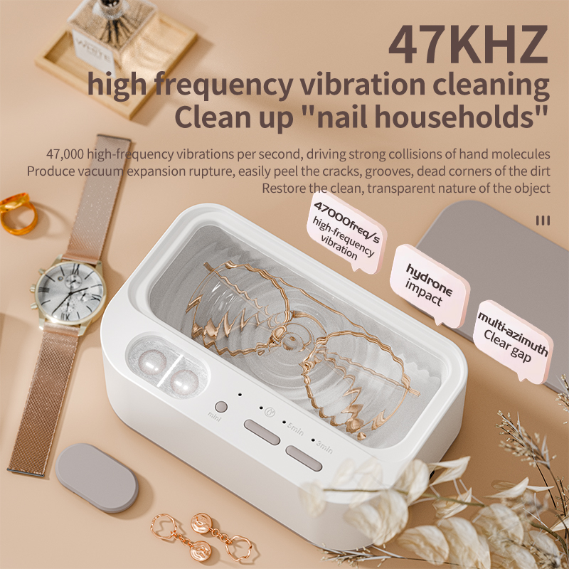 48kHz ダブルビン超音波洗浄機 – ジュエリー、時計ベル - Jewelry Essentials Watches のレビューと価格