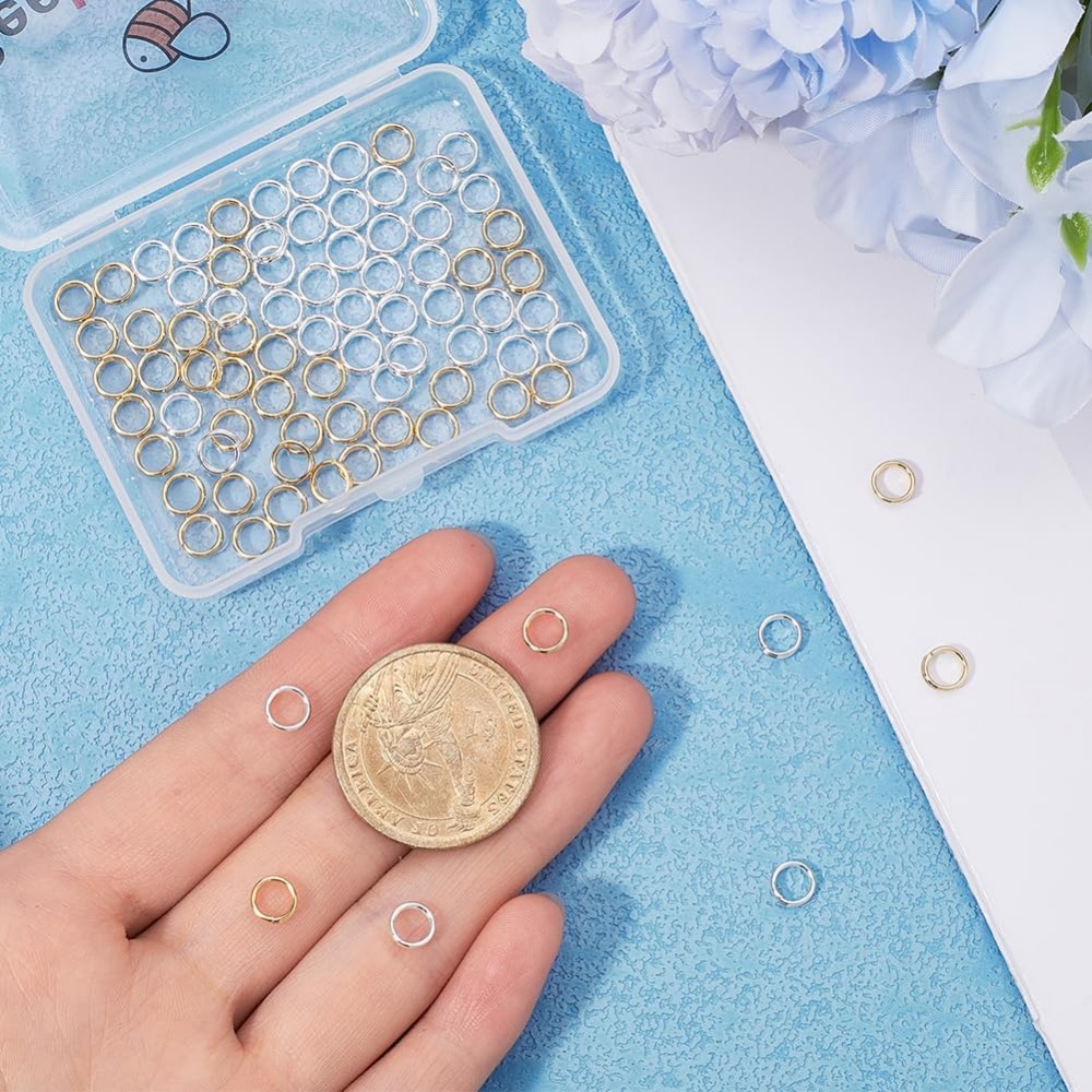 1 ボックス 80 個分割ジャンプリング 24K ゴールドと - Gold Plated Ring のレビューと価格