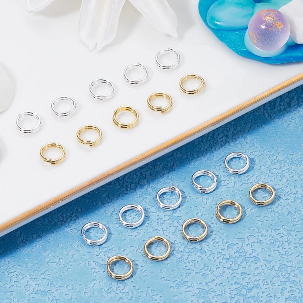 1 ボックス 80 個分割ジャンプリング 24K ゴールドと - Gold Plated Ring のレビューと価格