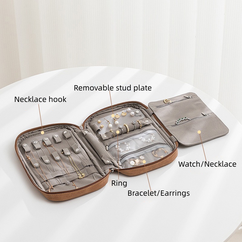 旅行用収納バッグ,ネックレス,時計,オーガナイザー,家庭用品 - Jewelry Essentials Watches のレビューと価格