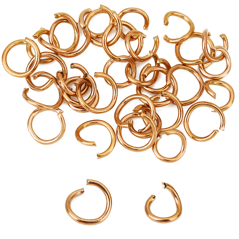 100個入り ローズゴールドメッキ ステンレス製 オープンジ - Gold Plated Ring のレビューと価格