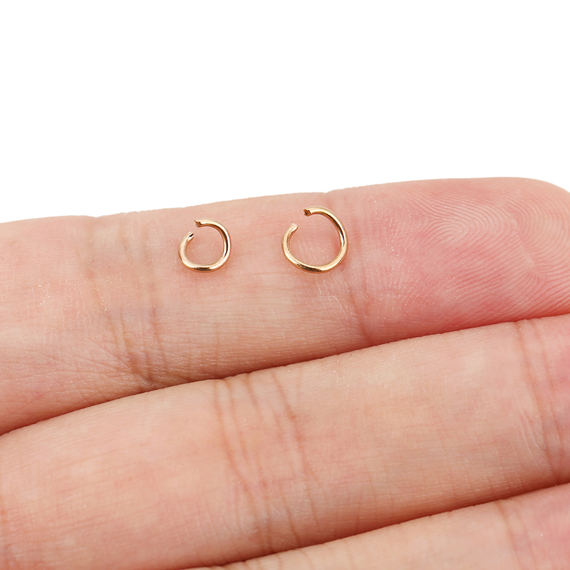 100個入り ローズゴールドメッキ ステンレス製 オープンジ - Gold Plated Ring のレビューと価格