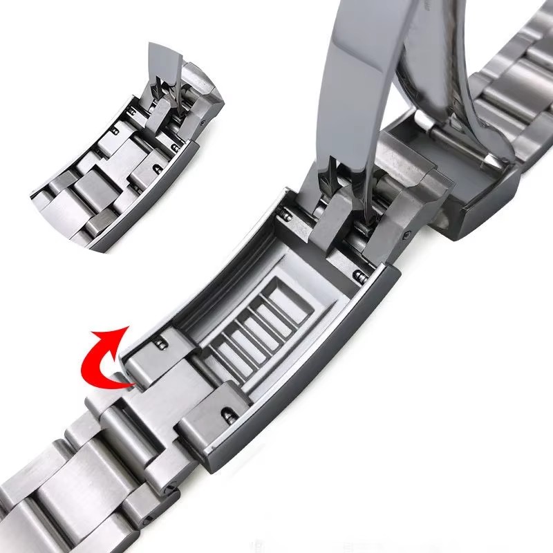 20 ミリメートル 21 ミリメートル金属ブレスレットオイス - Jewelry Rolex Watches のレビューと価格
