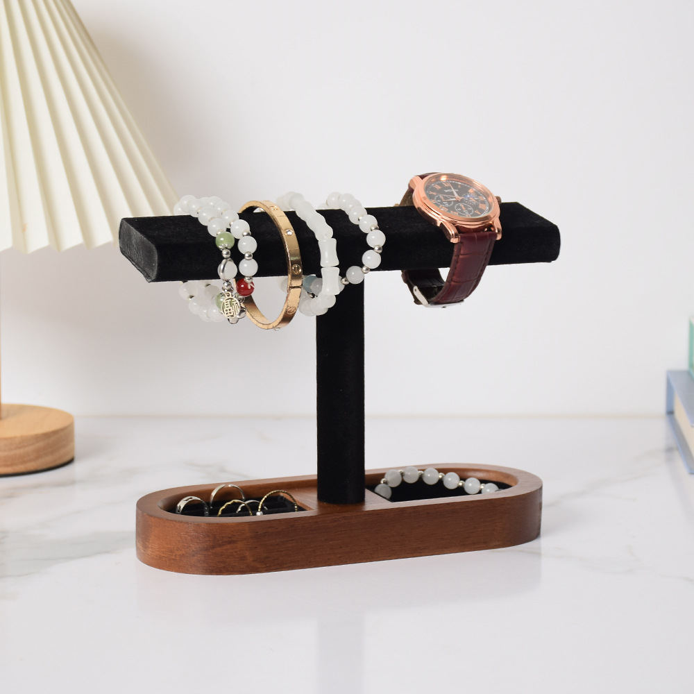 ジュエリーラック 無垢材ジュエリースタンド - デスクトップ - Jewelry Watches Vintage のレビューと価格