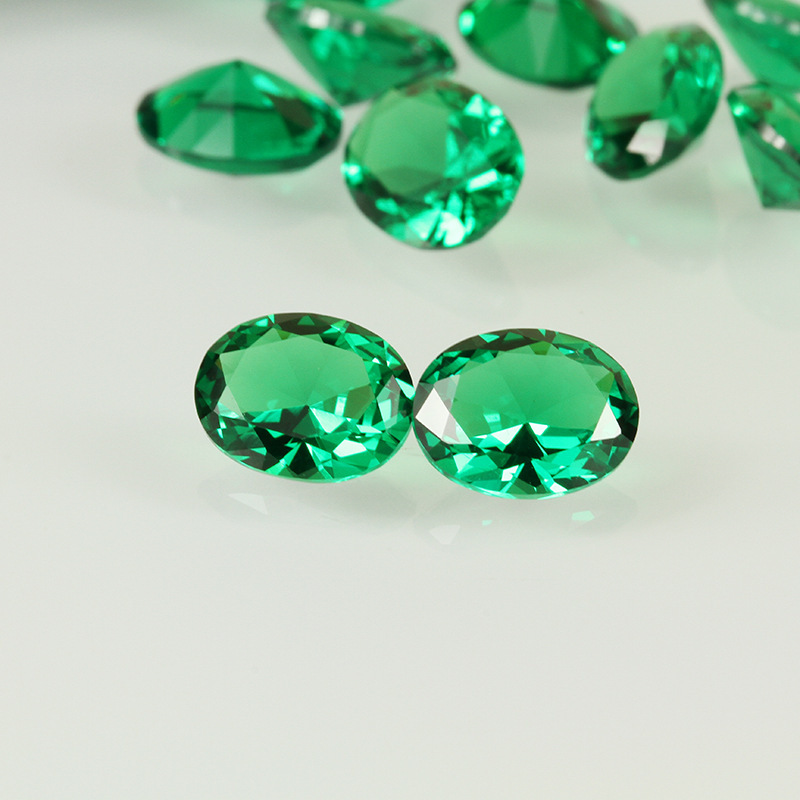 美しいエメラルドグリーンのオーバルカットVVSルースジェムス - Turquoise Stone Ring のレビューと価格