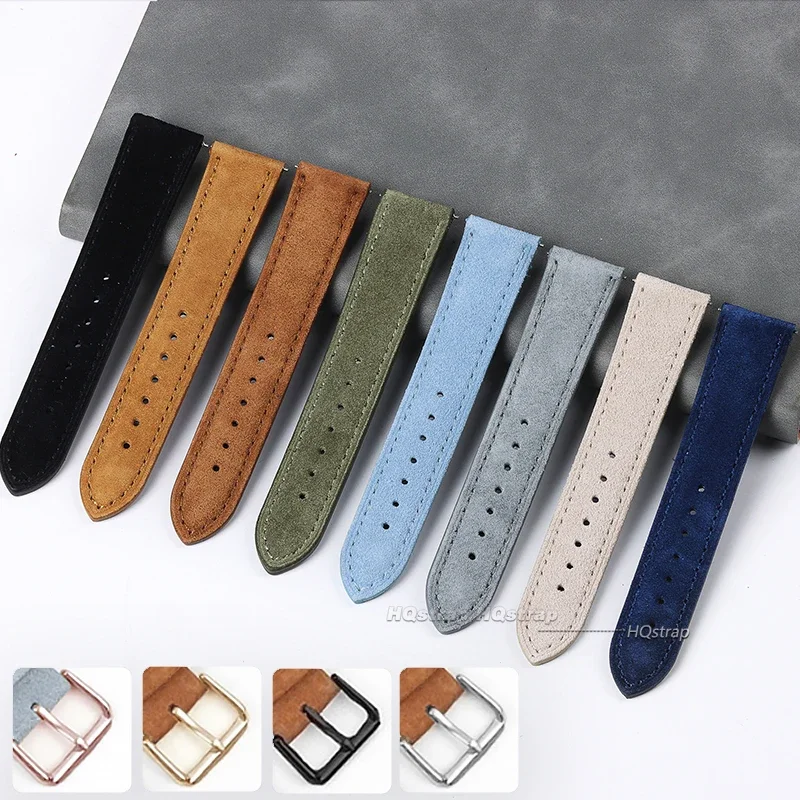 スエード本革時計バンドセイコーヴィンテージ手作りステッチブレ - Jewelry Watches Vintage のレビューと価格