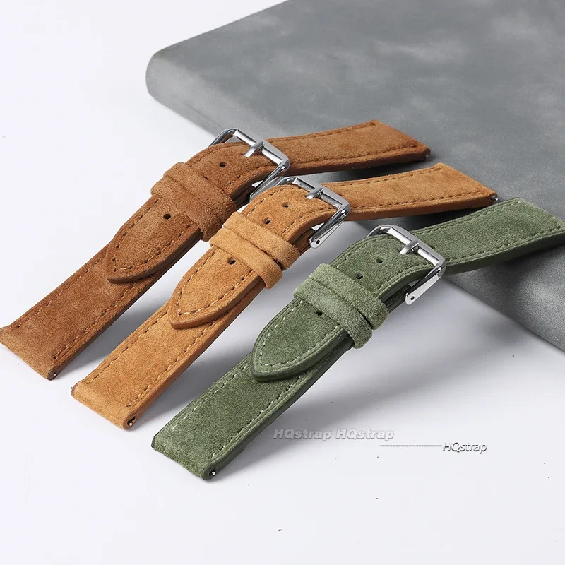 スエード本革時計バンドセイコーヴィンテージ手作りステッチブレ - Jewelry Watches Vintage のレビューと価格