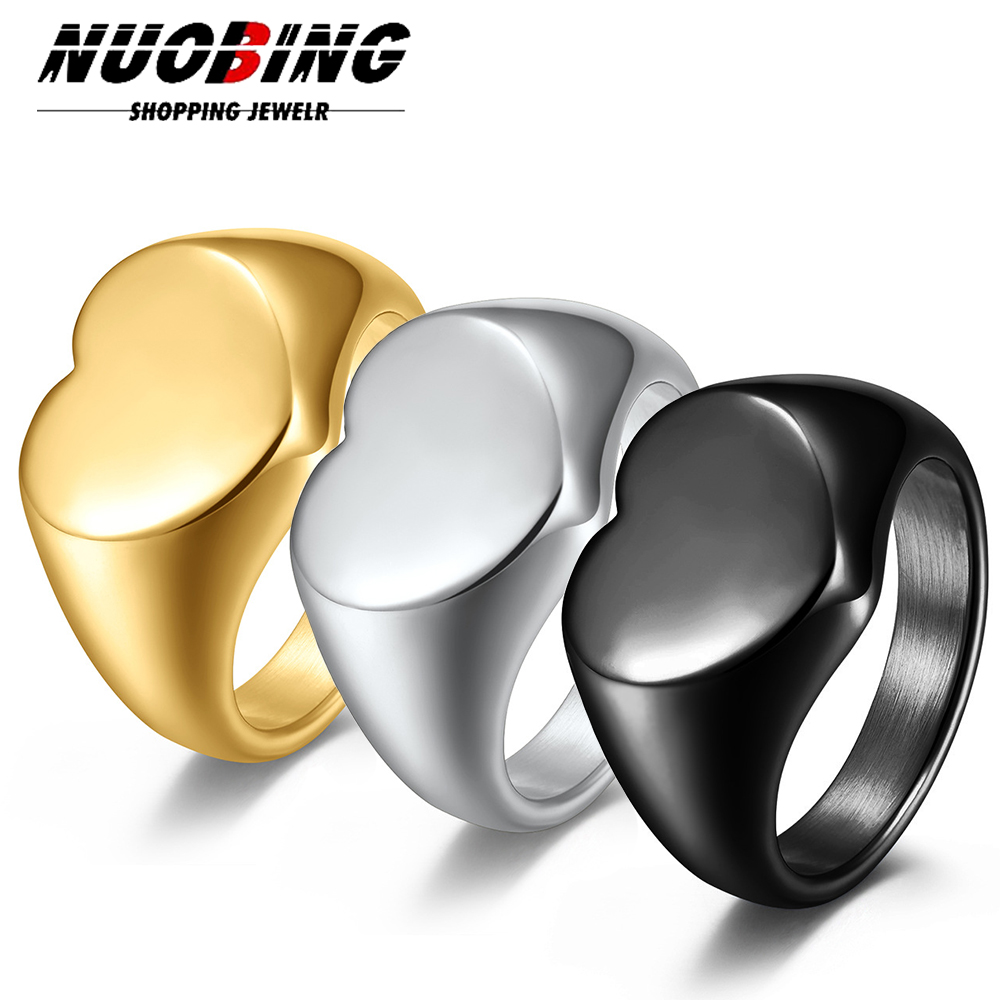 カスタマイズされた女性シグネットリングかわいいハート Rou - Statement Cocktail Ring のレビューと価格