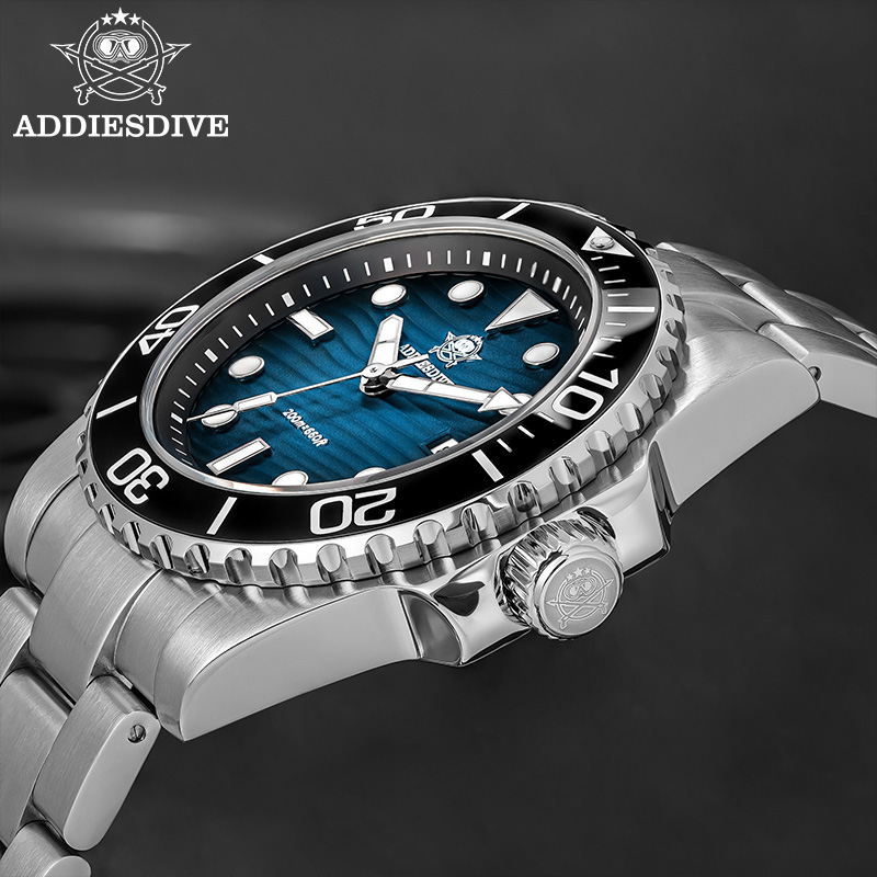 ADDIESDIVE メンズ 2115 クォーツ時計 サンド - Watch Strap Replacement のレビューと価格